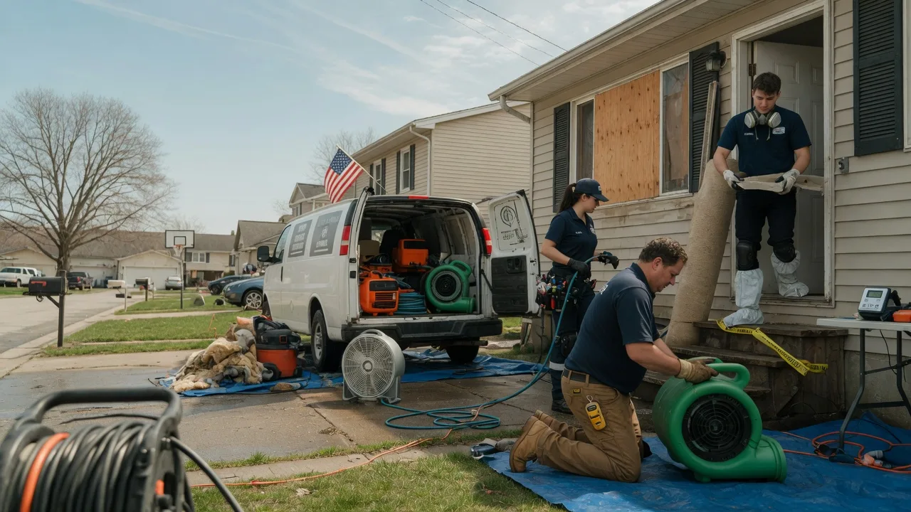 Water Damage Restoration in Antler, ND near me